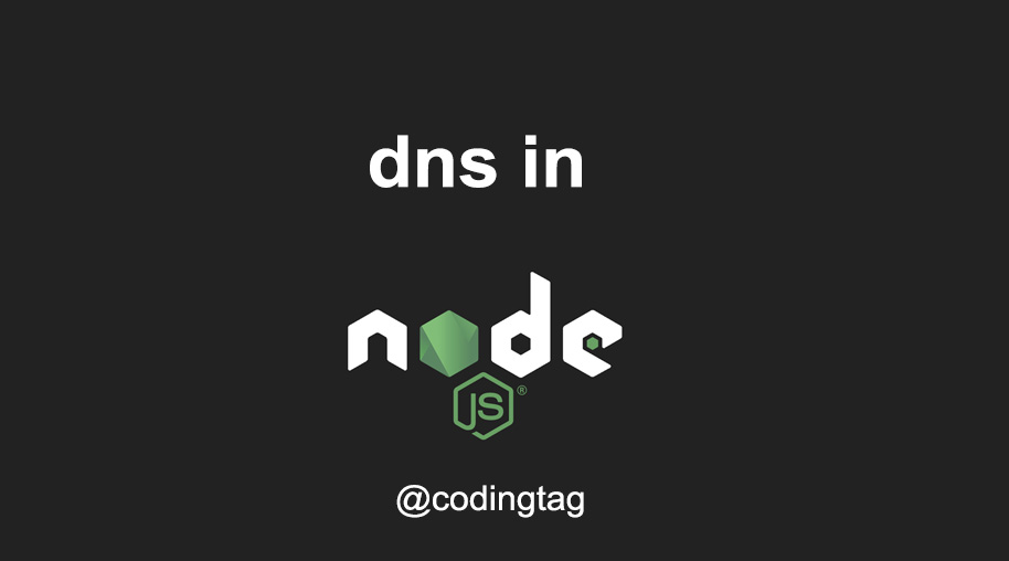 DNS in Node.js