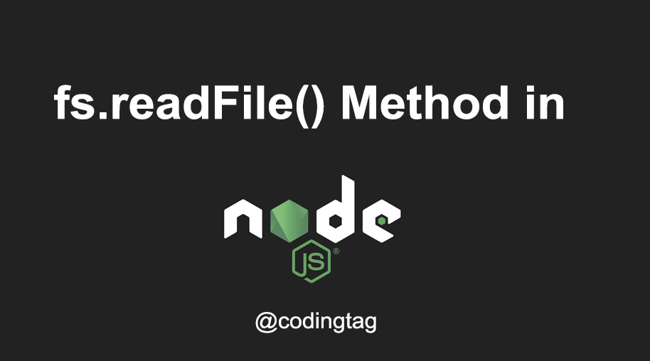 fs.readFile() Method in Node.js