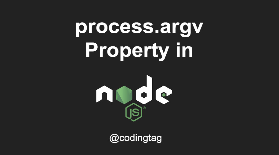 process.argv Property in Node.js