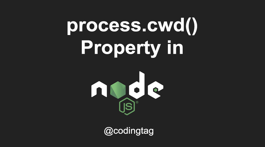 process.cwd() Property in Node.js
