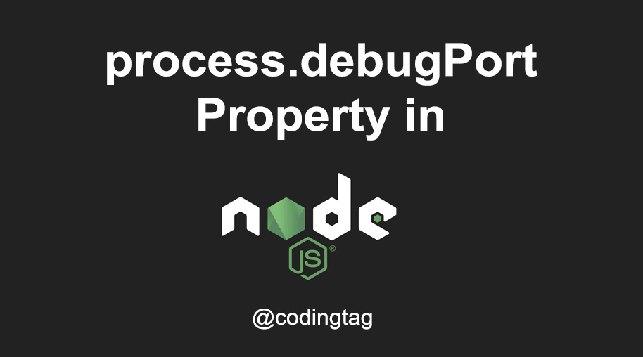 process.debugPort Property in Node.js