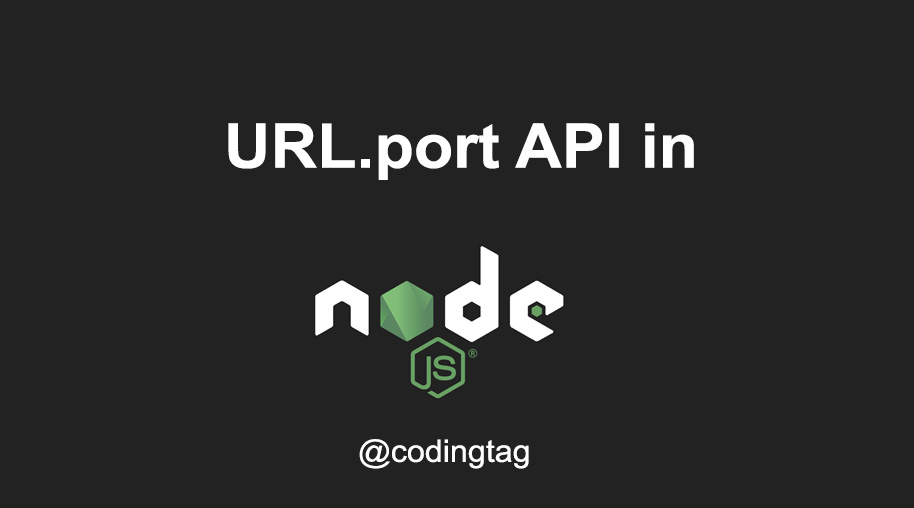 URL.port API in Node.js