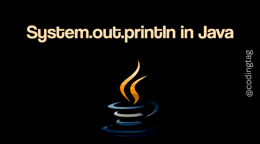 System.out.println in Java