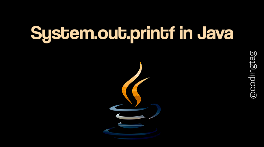 System.out.printf in Java