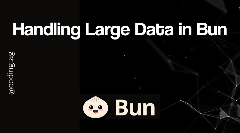 Handling Large Data in Bun
