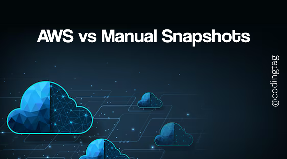 AWS vs Manual Snapshots